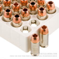 20 Rounds of .40 S&W Ammo by Magtech First Defense - 130gr SCHP