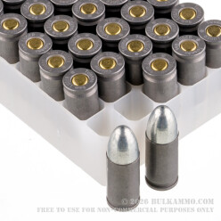 100 Rounds of 9mm Ammo by Tula - 115gr FMJ