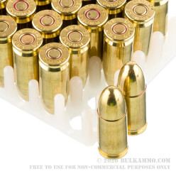 50 Rounds of 9mm Ammo by Turan - 124gr FMJ