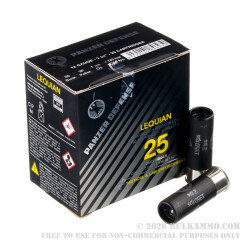 25 Rounds of 12ga Ammo by Panzer Defense Lequian Special HV - 00 Buck
