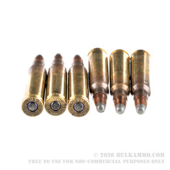 20 Rounds of 5.56x45 Ammo by Winchester Super Clean NT - 55gr JSP