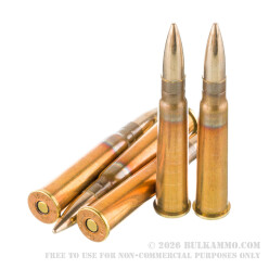 384 Rounds of .303 British Ammo by Canadian Military Surplus - 174gr FMJ Mk VIIz *CORROSIVE*