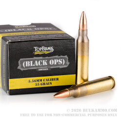 1000 Rounds of 5.56x45 Ammo by Igman Ammunition - 55gr FMJ