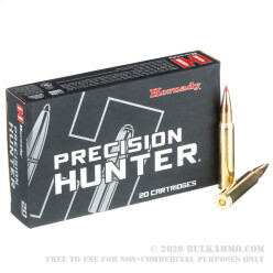 20 Rounds of .338 Win Mag Ammo by Hornady Precision Hunter - 230gr ELD-X