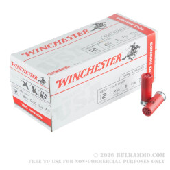 100 Rounds of 12ga Ammo by Winchester - 1 1/8 ounce #7 1/2 shot