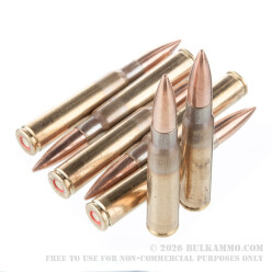 15 Rounds of 8mm Mauser Ammo - Yugo Military Surplus - 196gr FMJ M-49