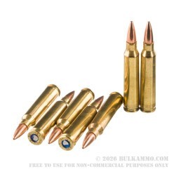 20 Rounds of .223 Ammo by Federal Gold Medal CenterStrike - 77gr OTM