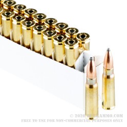 20 Rounds of 7.62x39 Ammo by Prvi Partizan - 123gr PSP