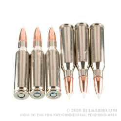 20 Rounds of 7mm-08 Ammo by Federal - 140gr AccuBond