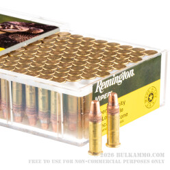 100 Rounds of .22 LR Ammo by Remington Viper - 36gr TC-SB