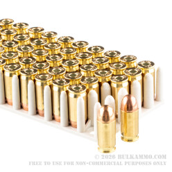 50 Rounds of .380 ACP Ammo by Prvi Partizan - 94gr FMJ