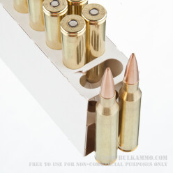 20 Rounds of .338 Lapua Ammo by Black Hills Ammunition - 250gr MatchKing HPBT