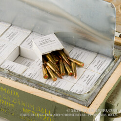1260 Rounds of 7.62x39mm Ammo by Igman (Brass Case) - 124gr FMJ