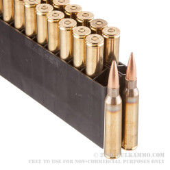 20 Rounds of .338 Lapua Magnum Ammo by Barnes Precision Match - 300gr OTM BT