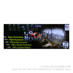 20 Rounds of 6.8 SPC Ammo by Corbon Hunter - 110gr T-DPX