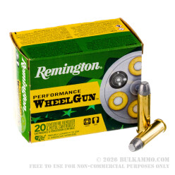 20 Rounds of .32 H&R Magnum Ammo by Remington Performance WheelGun - 95gr SWC