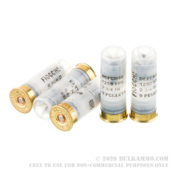25 Rounds of 12ga Ammo by Fiocchi - #1 Buck