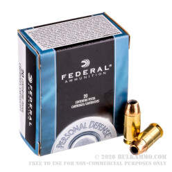 500  Rounds of .45 ACP Ammo by Federal - 230gr JHP