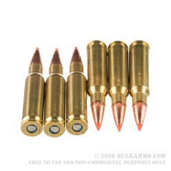 20 Rounds of .308 Win Ammo by Federal Fusion Tipped - 180gr Bonded Polymer Tip