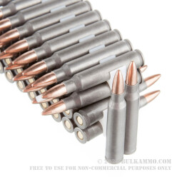 100 Rounds of .223 Ammo by Tula - 62  Grain FMJ