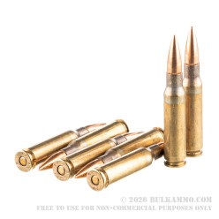 500 Rounds of 7.62x51mm Ammo by Lake City - 149gr FMJ