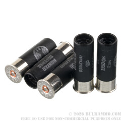 250 Rounds of 12ga Ammo by Panzer Defense Lequian Special HV - 00 Buck