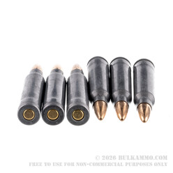 1000 Rounds of .223 Ammo by Tula - 62gr FMJ (Nonmagnetic Bullet)