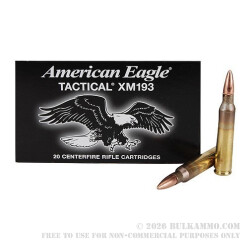 5.56x45 Federal XM193 Ammo In Stock