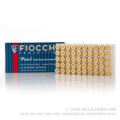 1000 Rounds of 9mm Leadless Ammo by Fiocchi - 123gr FMJTCEB