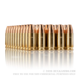 1000 Rounds of 9mm Leadless Ammo by Fiocchi - 123gr FMJTCEB