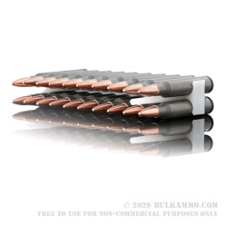 500  Rounds of .223 Ammo by Tula - 55gr FMJ