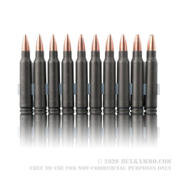 500  Rounds of .223 Ammo by Tula - 55gr FMJ