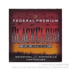 25 Rounds of 12ga Ammo by Federal - 1 1/4 ounce BBB