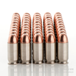 1000 Rounds of .45 ACP Nickel Ammo by Remington - 230gr MC