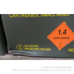 1 Surplus 50 Cal Ammo Can - Green - Used & Beat Up