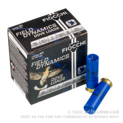 25 Rounds of 16ga Ammo by Fiocchi - 1 ounce #8 shot