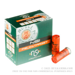 25 Rounds of 12ga Ammo by NobelSport - 1 1/8 ounce #7 1/2 shot