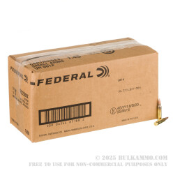 1000 Rounds of .223 Ammo by Federal American Eagle - 55gr FMJBT