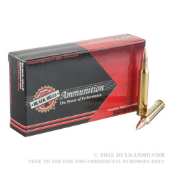 20 Rounds of .300 Win Mag Ammo by Black Hills Ammunition - 190gr HPBT