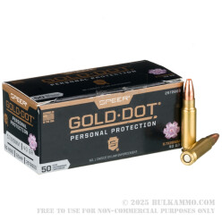 500 Rounds of 5.7x28mm Ammo by Speer Gold Dot - 40gr JHP