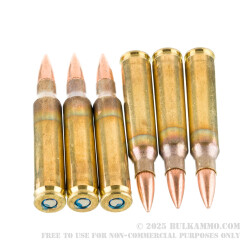 500 Rounds of 5.56x45 Ammo by Federal American Eagle - 55gr FMJBT XM193