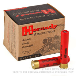 20 Rounds of .410 Ammo by Hornady -  000 Buck