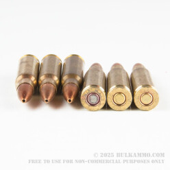 20 Rounds of 6.8 SPC Ammo by Remington - 115gr MatchKing HPBT