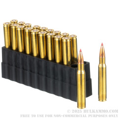 20 Rounds of 30-06 Springfield Ammo by Black Hills Gold - 168gr ELD Match