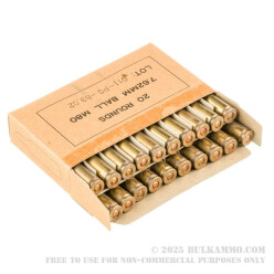 460 Rounds of 7.62x51mm Ammo in Ammo Can by PMC - 146gr FMJ