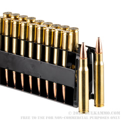 20 Rounds of 30-06 Springfield Ammo by Federal Fusion - 150gr Bonded SP