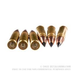 20 Rounds of .300 AAC Blackout Ammo by Black Hills Ammunition - 110gr TTSX