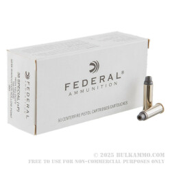 50 Rounds of .38 Spl +P Ammo by Federal - 158gr LSWCHP 