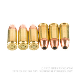 500  Rounds of 9mm Ammo by Remington - 115gr JHP