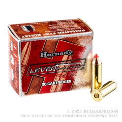 20 Rounds of .44 Mag Ammo by Hornady LEVERevolution - 225gr FTX